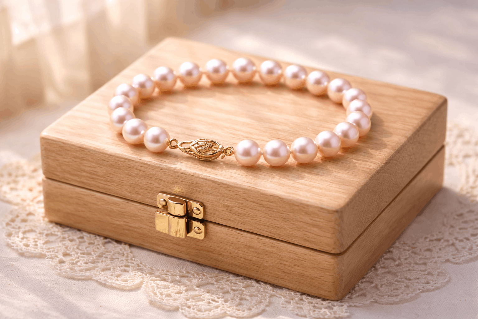 Freshwater Pearl Bracelets in UK