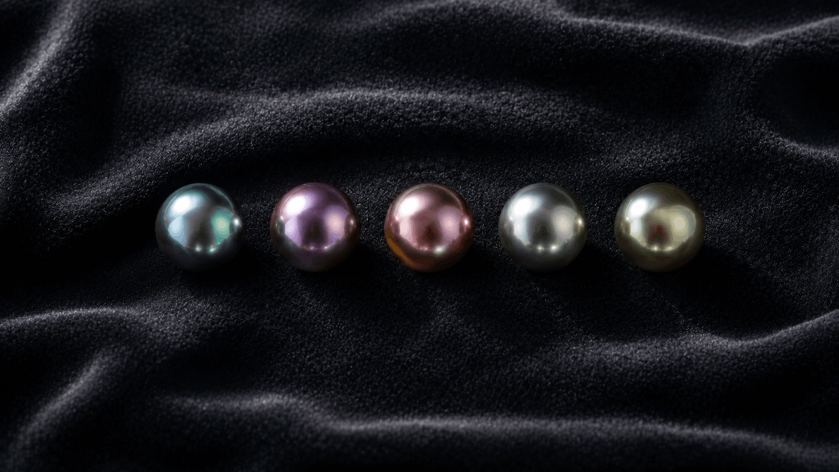 01. Loose Tahitian Pearl Colors and Overtones