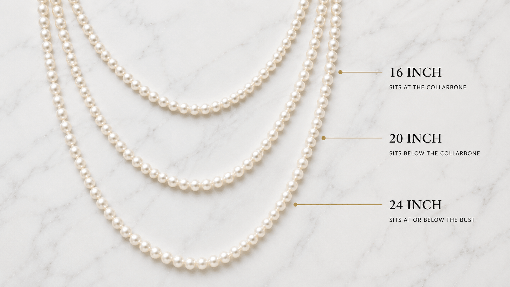 03. Necklace Layering Guide - The Basic Rule