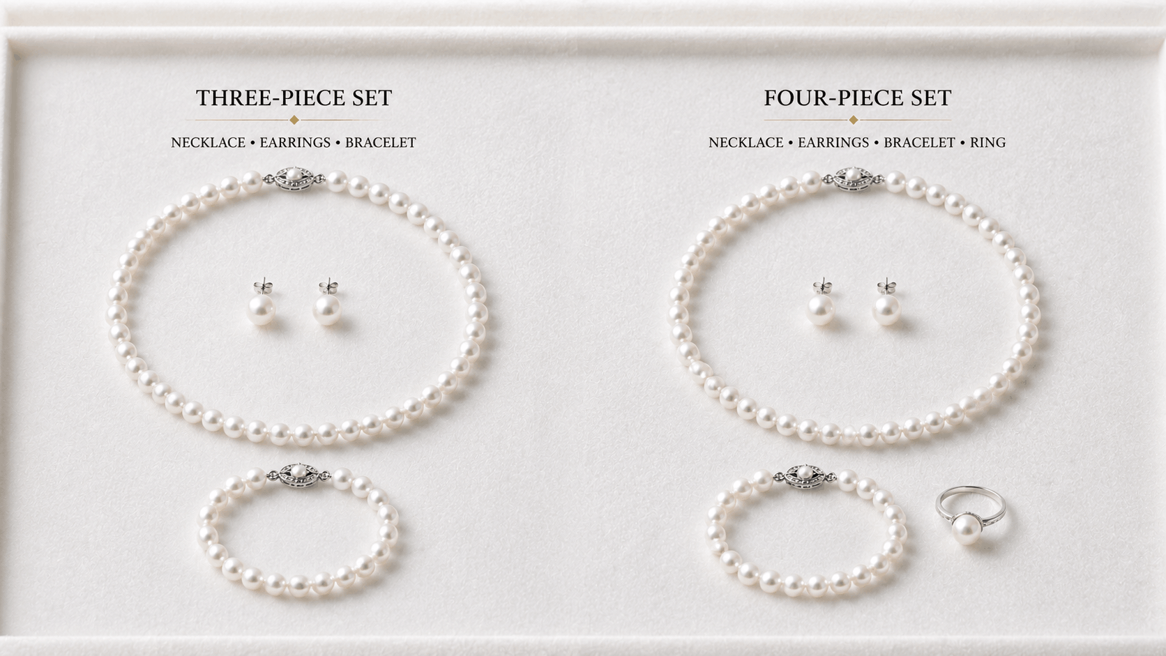 03. What's Included in a White Japanese Akoya Set
