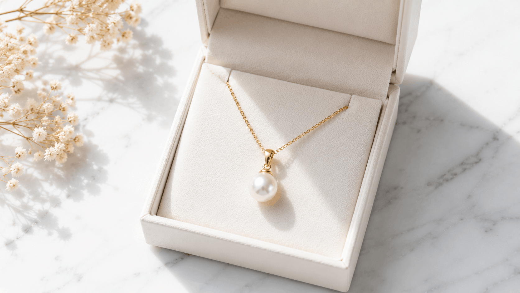 05. Freshwater Pearl Pendant as a Gift