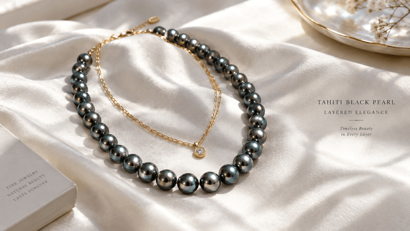 06. How to Style a Tahiti Black Pearl Necklace