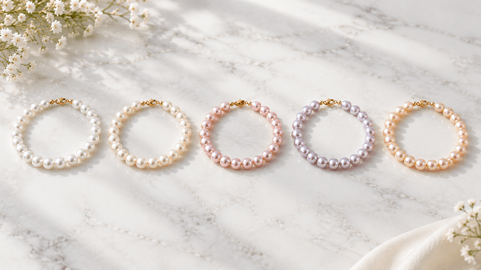 02. Freshwater Pearl Bracelet Colors — More Options Than You'd Expect